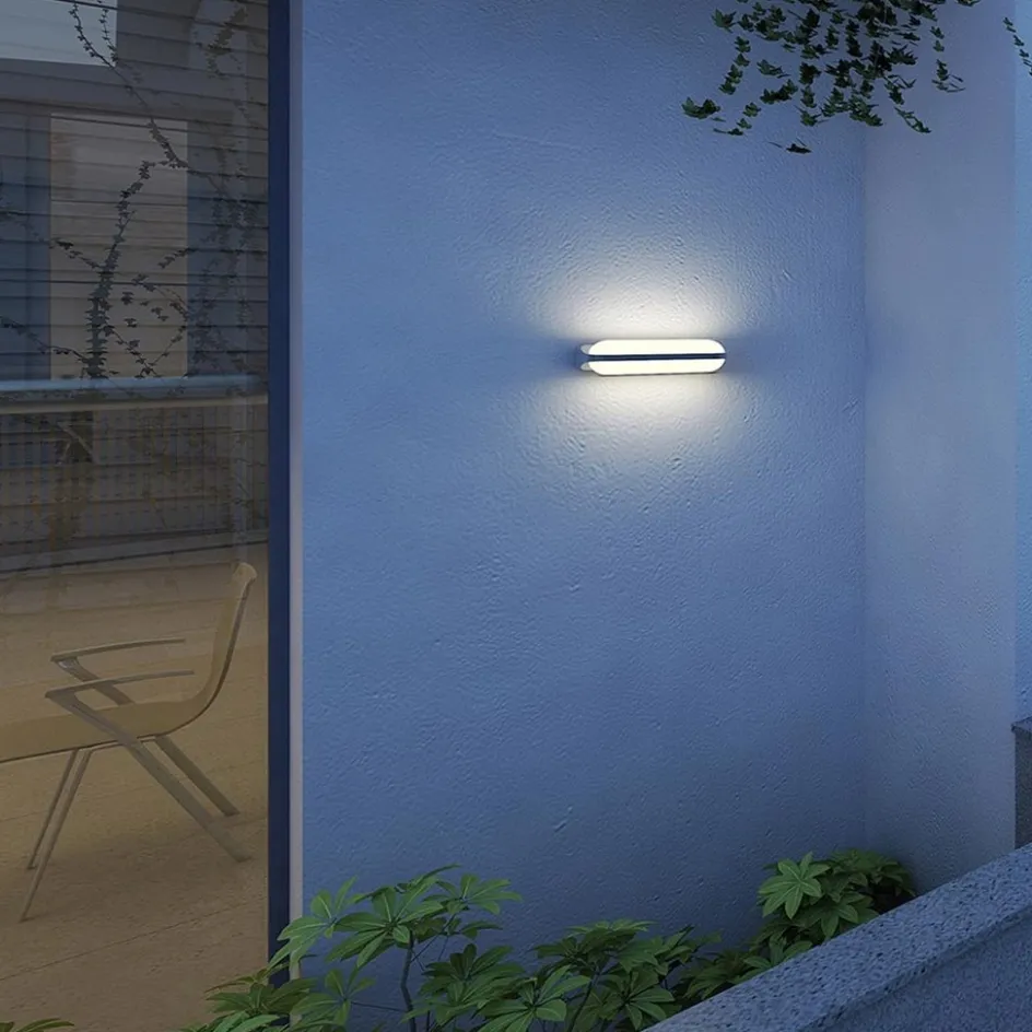 Aluminium buitenlamp zwart inclusief LED>Straluma Best