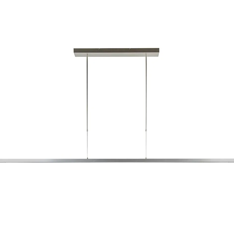 Aluminium LED hanglamp nikkel mat inclusief dimmer>Straluma Outlet