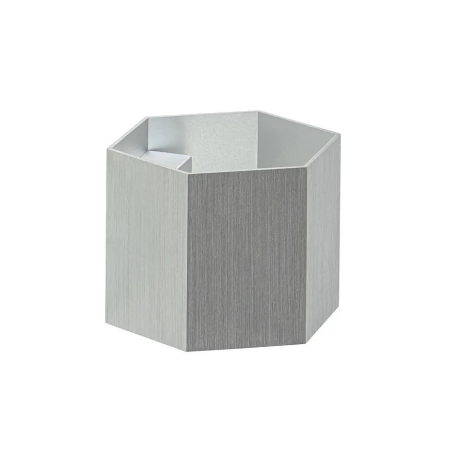 Aluminium wandlamp 6-hoek up+down>Straluma Outlet