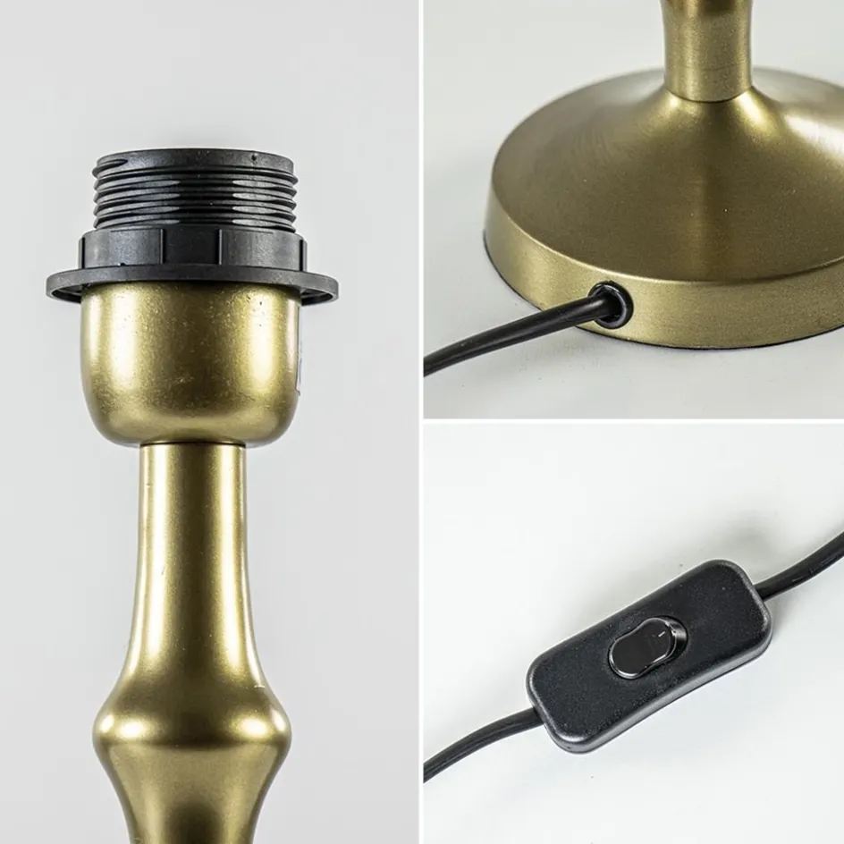 Antiek bronzen lampvoet Semut exclusief kap>Straluma Sale