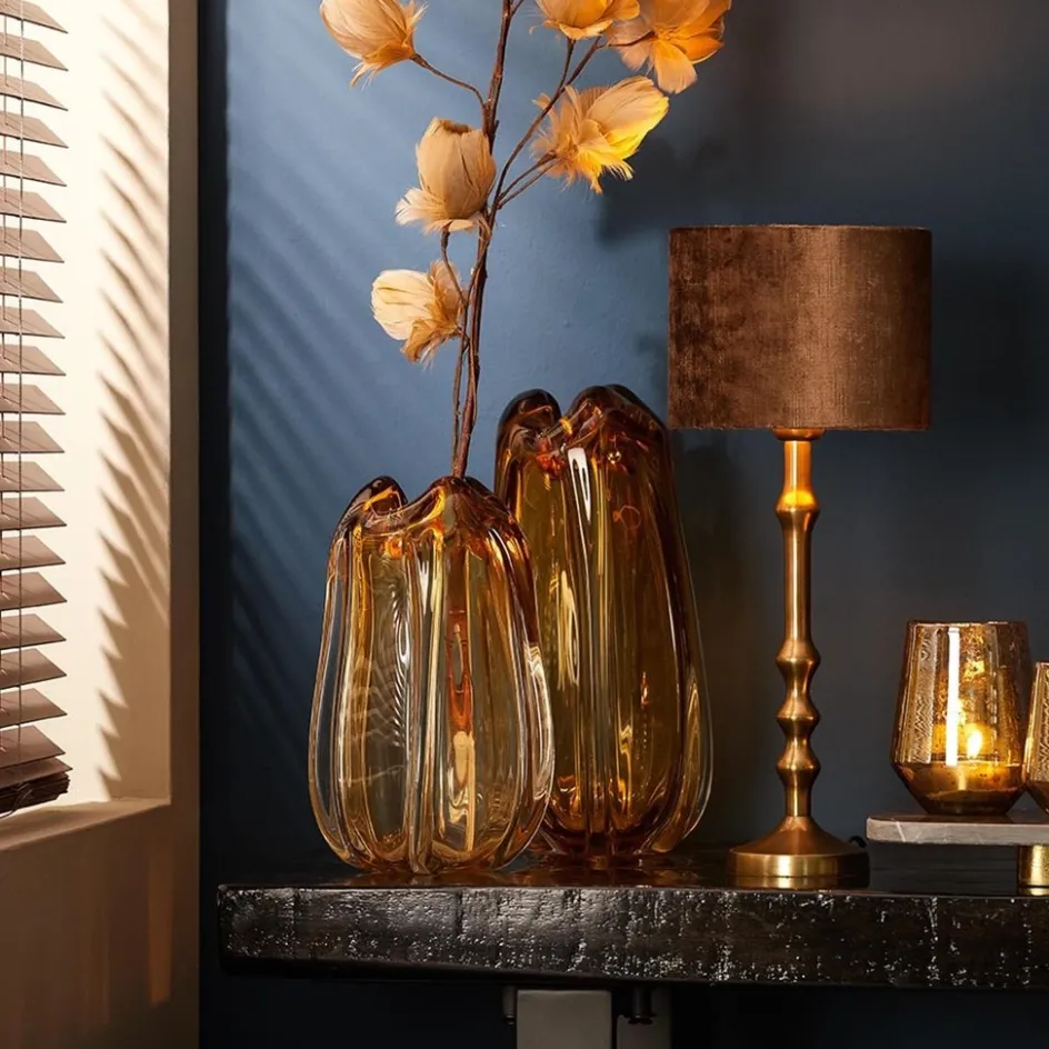 Antiek bronzen lampvoet Semut exclusief kap>Straluma Sale