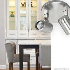 Badkamerlamp Rain  2 lichts nikkel IP44></noscript>Straluma Best