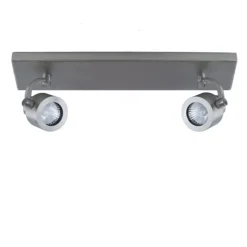 Balkspot 2-lichts nikkel mat gu10>Straluma Clearance