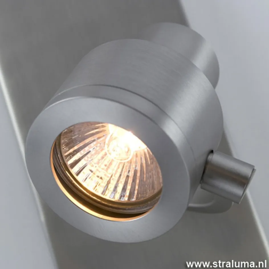 Balkspot 2-lichts nikkel mat gu10>Straluma Clearance