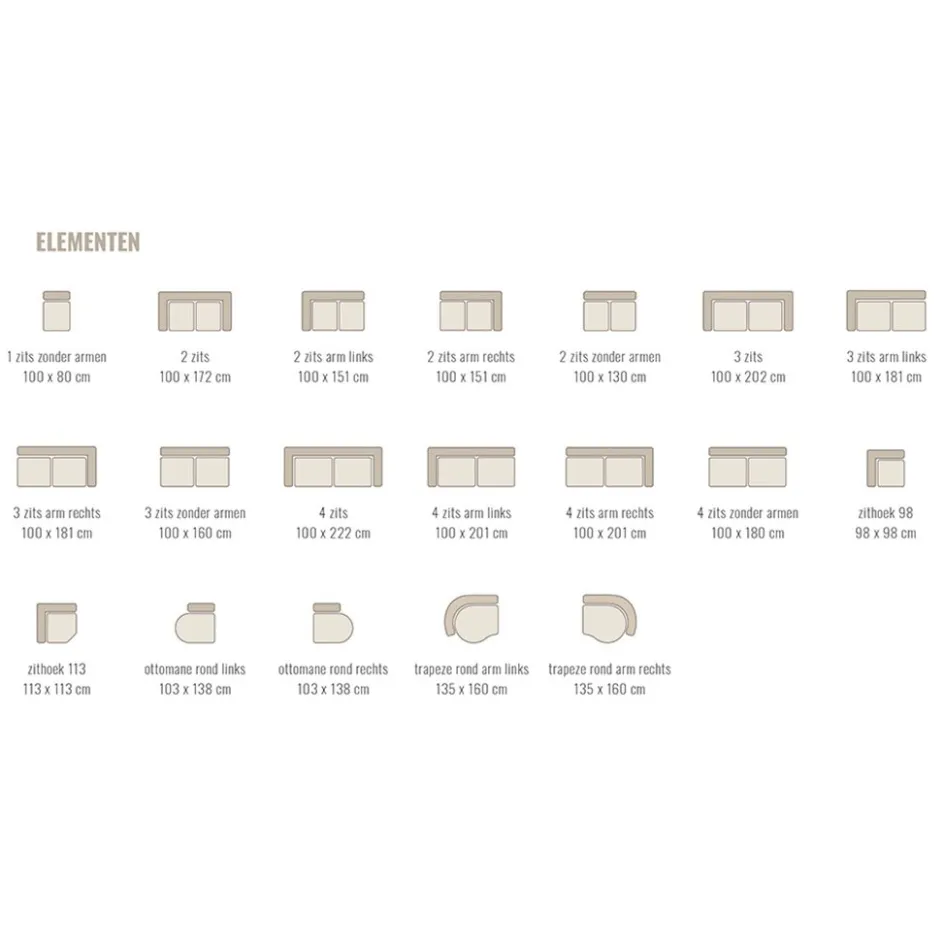 Bank Soof organisch gebroken wit>Straluma