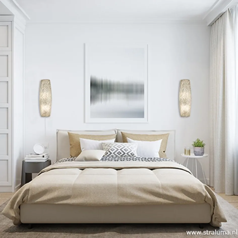 Beach wandlamp schelpen wit>Straluma Discount