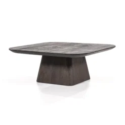 Bijzettafel Aron bruin 80x80 cm>Straluma Clearance