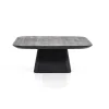 Bijzettafel Aron zwart 80x80 cm>Straluma Outlet