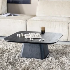 Bijzettafel Aron zwart 80x80 cm><noscript><img width=