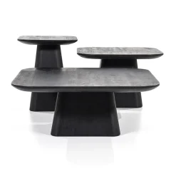 Bijzettafel Aron zwart 40x40 cm></noscript>Straluma Outlet