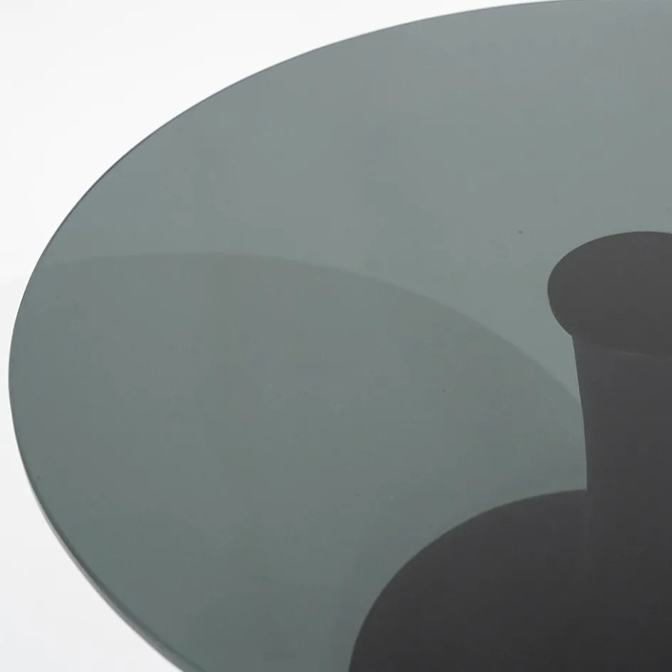 Bijzettafel Boogie L zwart Ø70 cm>Straluma Outlet