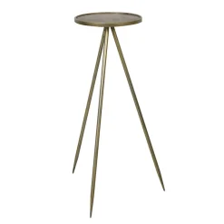 Bijzettafel Envira antiek goud Ø35x98,5 cm>Straluma Outlet