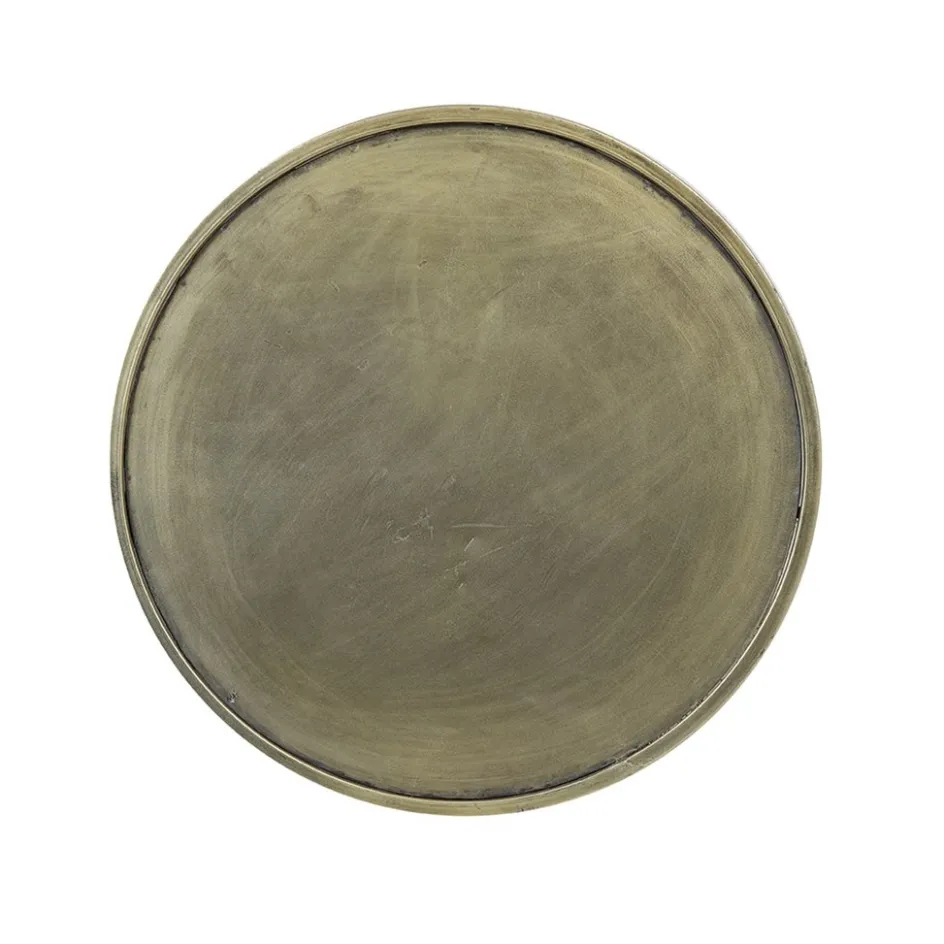 Bijzettafel Envira antiek goud Ø35x98,5 cm>Straluma Outlet