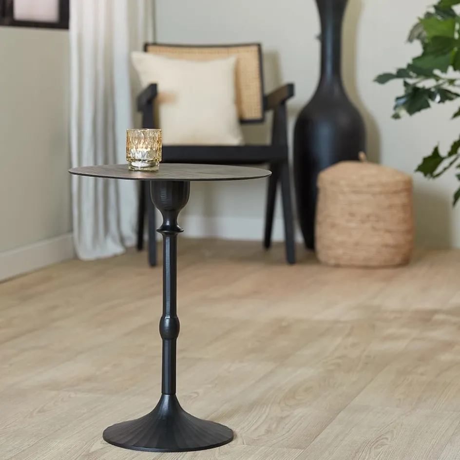 Bijzettafel Janna mat zwart L&L>Straluma Sale