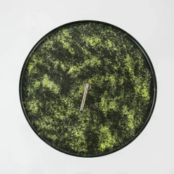 Bijzettafel Saphire groen met brons 45 cm><noscript><img width=
