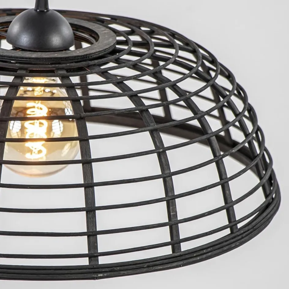 Botanisch landelijke hanglamp zwart>Straluma New