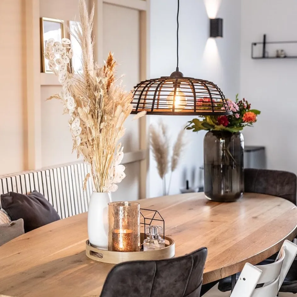 Botanisch landelijke hanglamp zwart>Straluma New