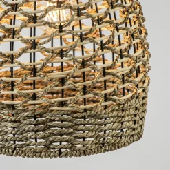 Botanische hanglamp touw 24 cm><noscript><img width=