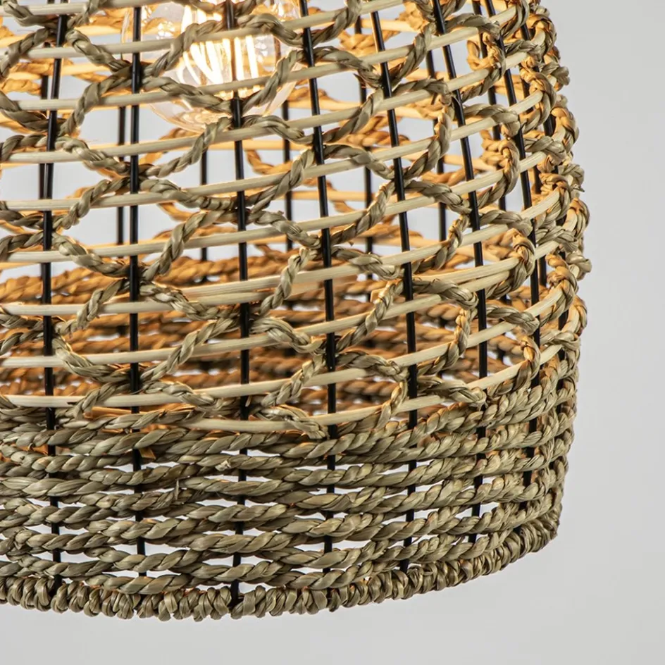 Botanische hanglamp touw 24 cm>Straluma Discount