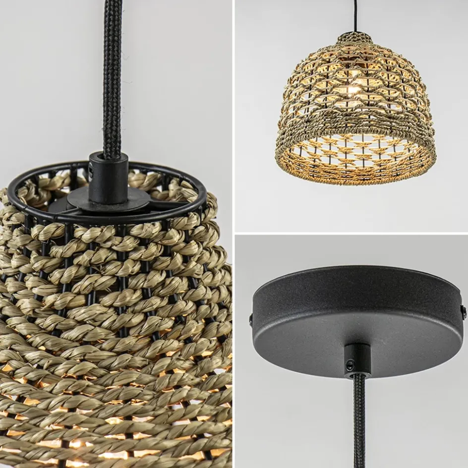 Botanische hanglamp touw 30 cm>Straluma Outlet