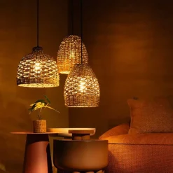 Botanische hanglamp touw 30 cm><noscript><img width=