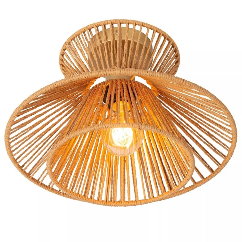 Botanische plafondlamp naturel / mat goud>Straluma New