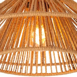 Botanische plafondlamp naturel / mat goud><noscript><img width=