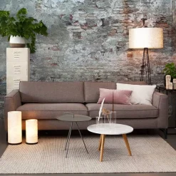 Botanische tafellamp cilinder met capiz schelpen wit></noscript>Straluma Sale