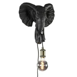 Botanische wandlamp Elephant mat zwart>Straluma Best