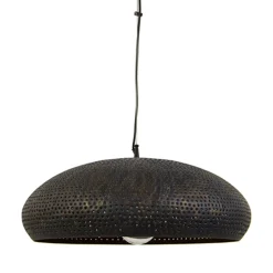 Brons-bruine hanglamp met gaatjes>Straluma Hot