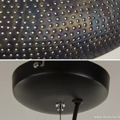 Brons-bruine hanglamp met gaatjes></noscript>Straluma Hot