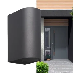 Buitenlamp afgerond up+down antra. IP54><noscript><img width=