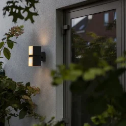 Buitenlamp Cuba double square zwart IP54><noscript><img width=