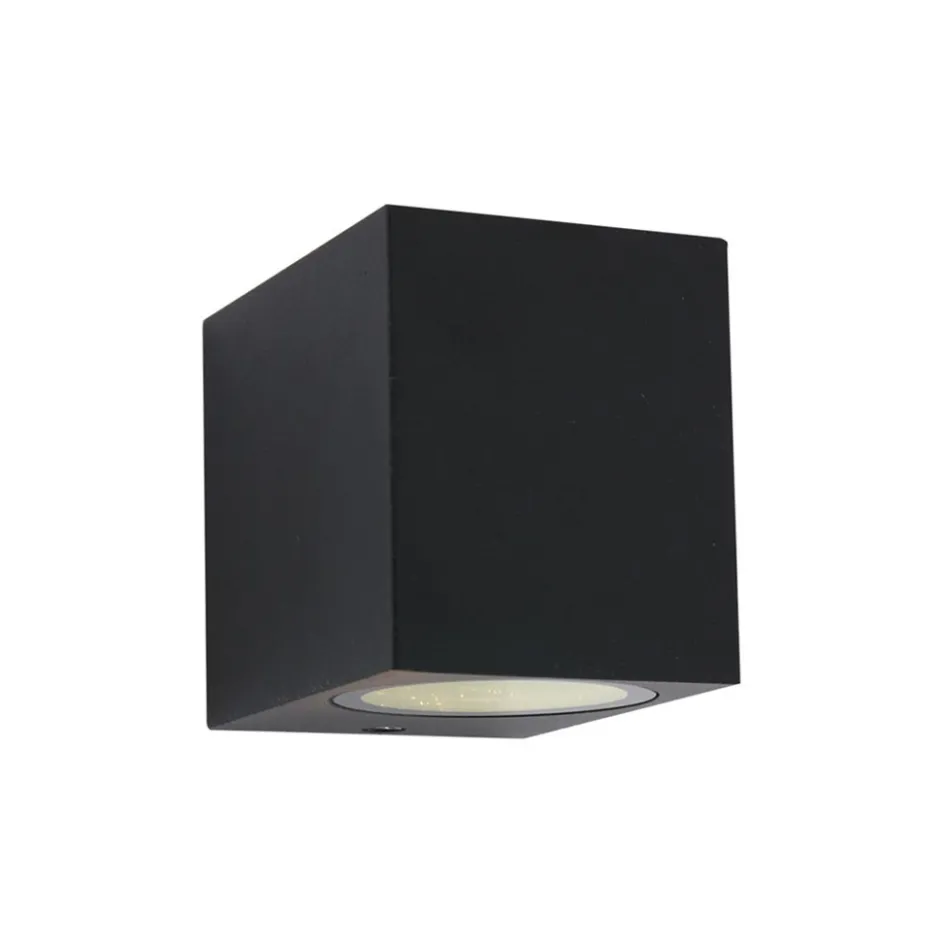 Buitenlamp Logan kubus zwart IP44>Straluma Clearance