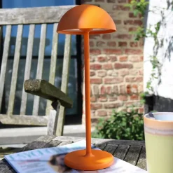 Buitenlamp op batterij oranje dimbaar IP54><noscript><img width=