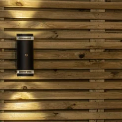 Buitenlamp Panay zwart+schemersensor><noscript><img width=