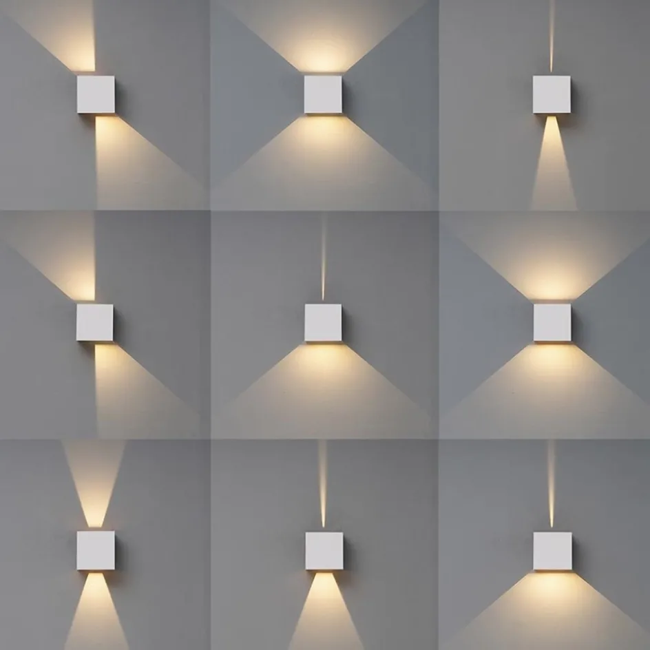 Buitenlamp rechthoekig wit IP65>Straluma Best