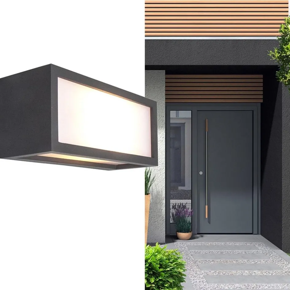 Buitenlamp Utah antraciet e27 IP65>Straluma Clearance