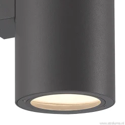 Buitenlamp Vulcano wand grafiet IP65>Straluma Best