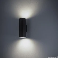 Buitenlamp Vulcano wand grafiet IP65><noscript><img width=