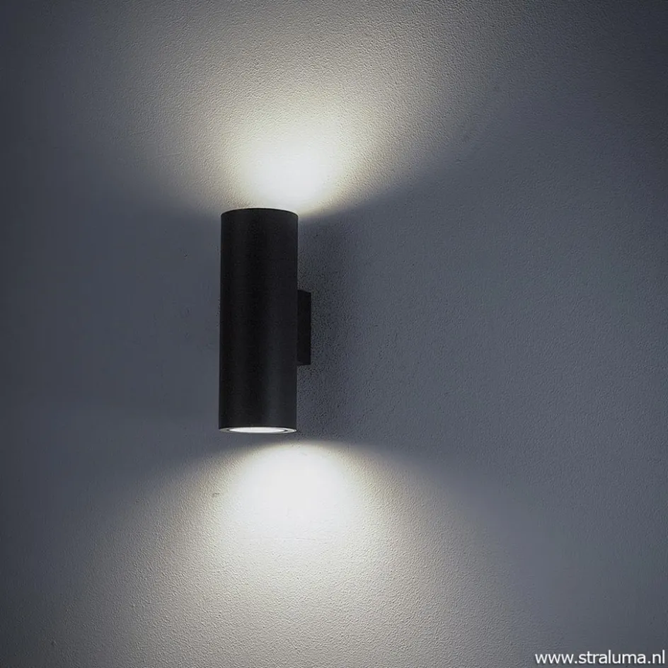 Buitenlamp Vulcano wand grafiet IP65>Straluma Best