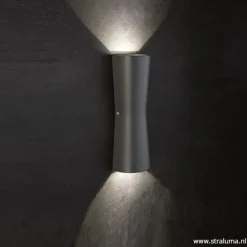 Buitenlamp wand antraciet up+down IP54></noscript>Straluma Outlet