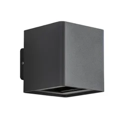 Buitenlamp wand up+down antraciet IP54>Straluma Outlet