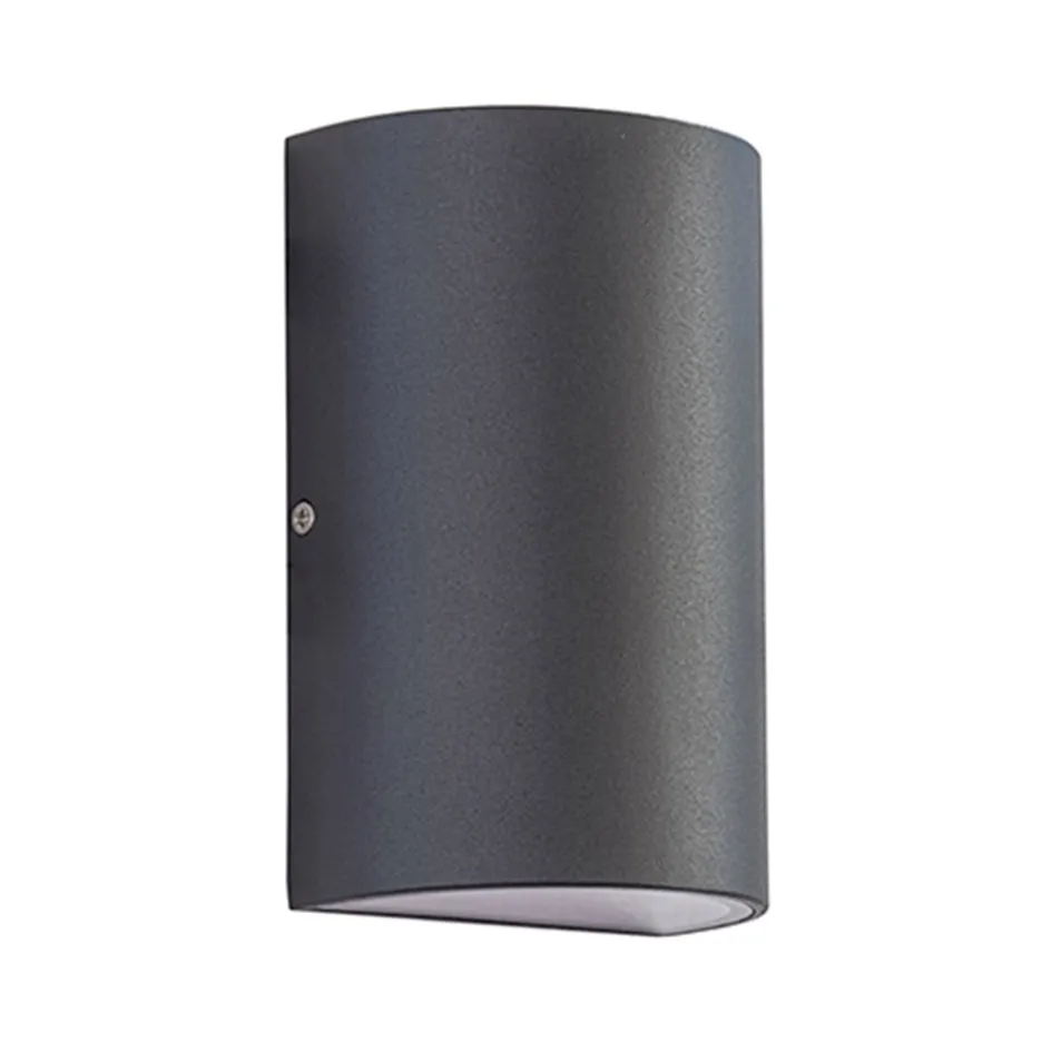 Buitenlamp wand up+down antraciet IP54>Straluma Clearance