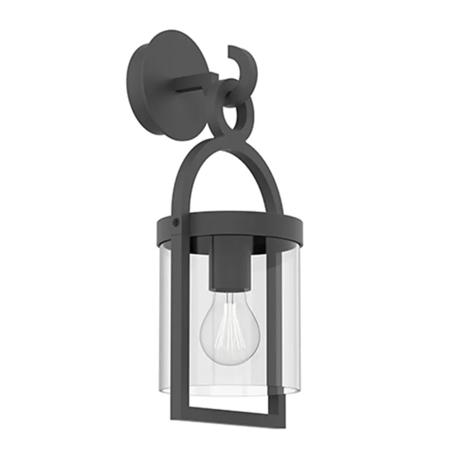 Buitenlantaarn-wandlamp antraciet IP54>Straluma Clearance