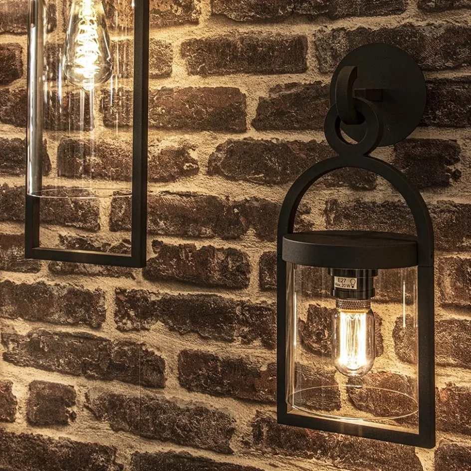 Buitenlantaarn-wandlamp antraciet IP54>Straluma Clearance