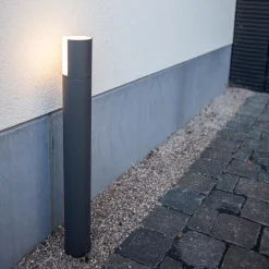 Buitenpaal grijs cilinder draaibaar IP54><noscript><img width=