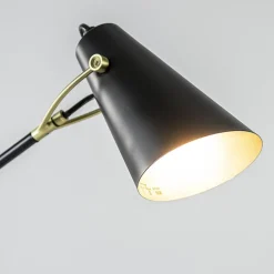 Bureaulamp Barre zwart/matgoud><noscript><img width=