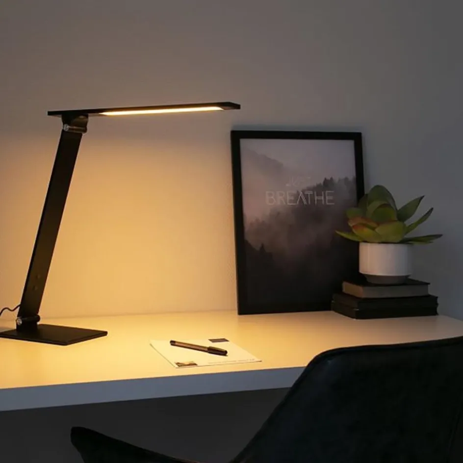 Bureaulamp Serenade zwart dimbaar>Straluma Discount