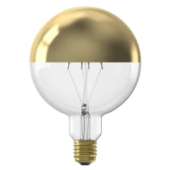 Calex globe e27 125 kopspiegel goud dimbaar>Straluma Online